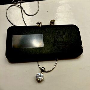 Pendant with stud earrings